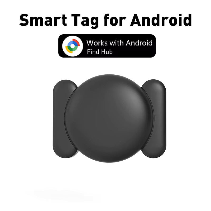 Google Smart Tag Findergerät für Android und Google Find My Device App, 1/4er-Pack, Schwarz - Bild 2