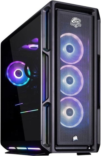 ONE GAMING High End Gaming PC IN168 in Schwarz mit RTX 5080, Intel Core i9-14900KF, 2 TB NVMe SSD, 32 GB RAM und Windows 11 - Bild 1