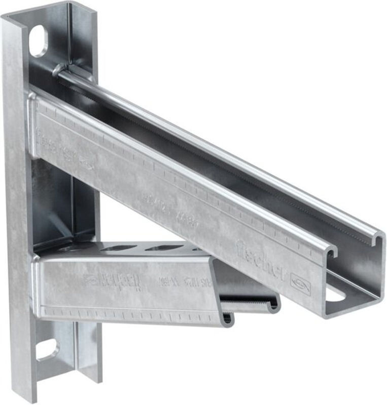Fischer Massive Auslegerkonsole FCAM-600 in Silber - Bild 2