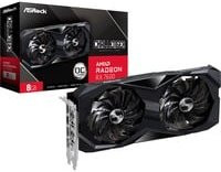 ASRock Challenger Radeon RX 7600 8GB OC Grafikkarte in Schwarz mit 8GB GDDR6, HDMI und 3x DisplayPort - Bild 1