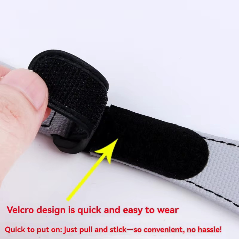 Nexuiz Uhrenarmband Klettverschluss, Fluorkautschuk, Schwarz, Herren - Bild 4