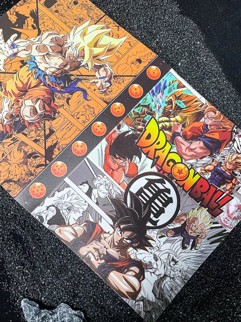 Bandai Dragon Ball Sammelkarten-Album, 4 Fächer für 240 Karten, Bunt / Mehrfarbig - Bild 1