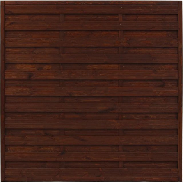 Sichtschutzzaun Classic von Andrewex in Braun, B/H: 180 x 180 cm - Bild 1