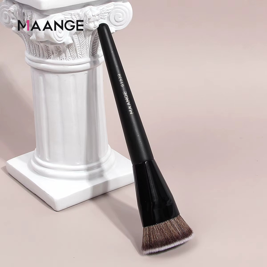 Maange Foundation Brush, Flach, Round Tube, mit Box - Bild 2