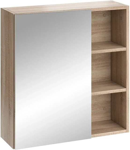 Vicco Badspiegelschrank Senyo Sonoma Eiche B/H: 62 x 64 cm - Bild 2