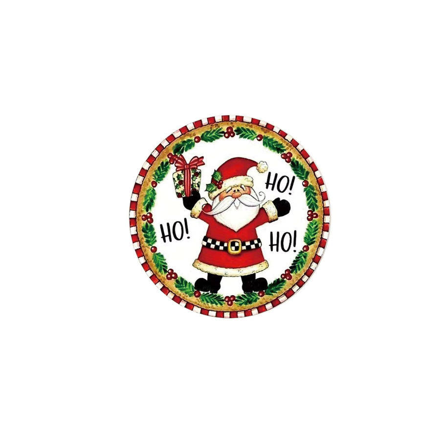Personalisierte runde Schokoladenetiketten mit individuellen Fotos als Aufkleber für Weihnachten, Hochzeiten oder Geburtstage, mehrfarbig - Bild 2