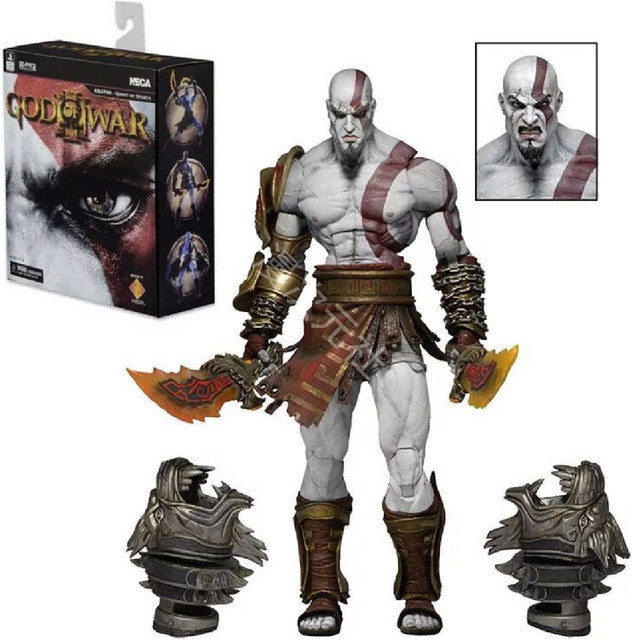 Neca God Of War Ghost Of Sparta Kratos, Actionfigur, 18cm - Bild 1