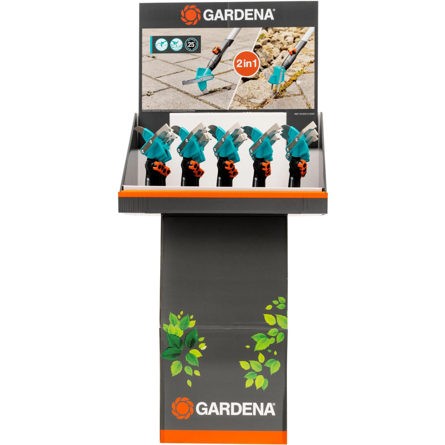 Gardena Combisystem 2in1 Fugenkratzer aus Edelstahl in Grau-Blau - Bild 3