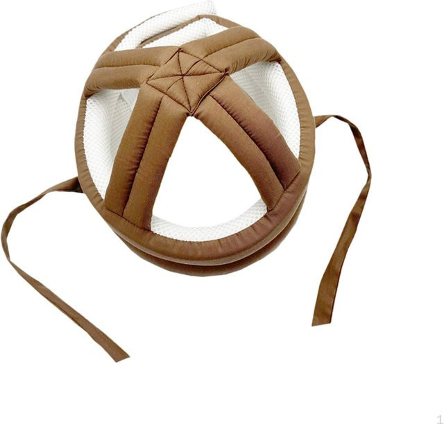 Moonice Anti-Sturz-Helm für ältere Menschen in Beige oder Braun mit verstellbarer Passform - Bild 1