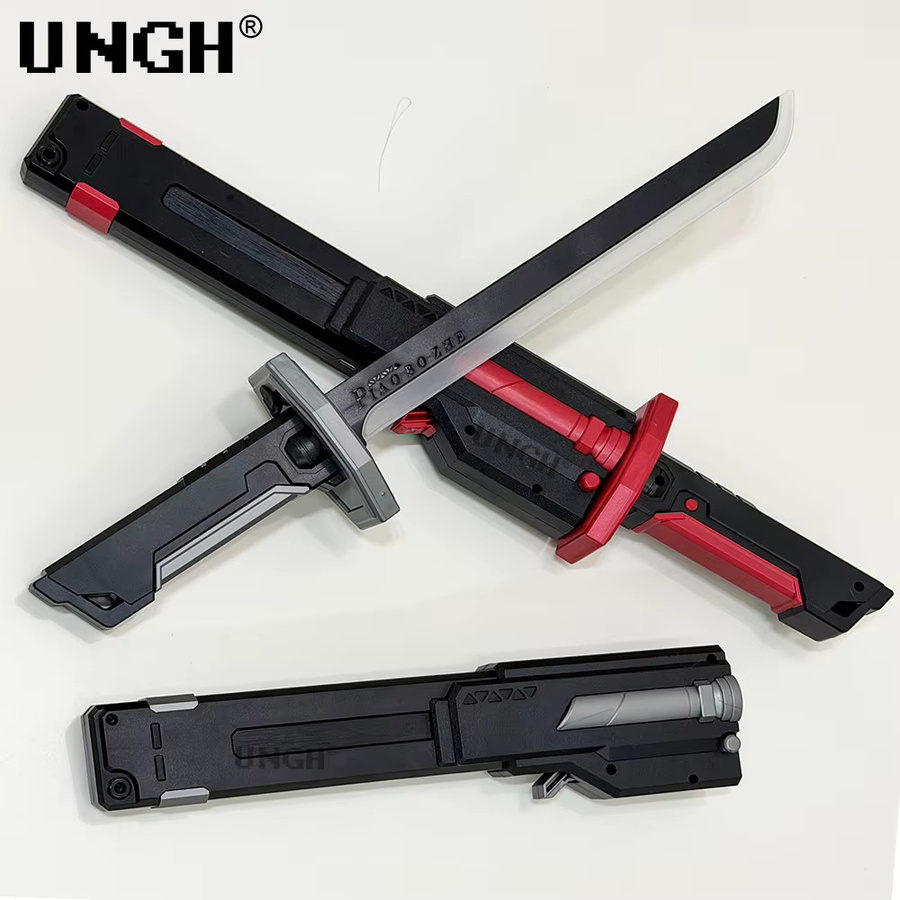 UNGH Einziehbares Lichtschwert, leuchtendes Force FX FOC Blaster Cosplay-Spielzeug - Bild 3