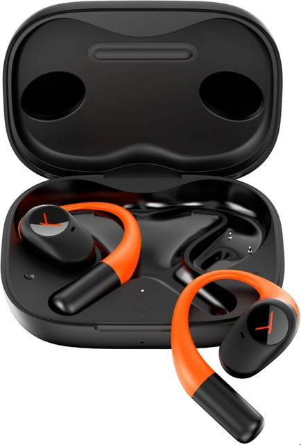 beyerdynamic AMIRON 200 True Wireless Bluetooth Open-Ear-Kopfhörer schwarz/orange - Bild 1