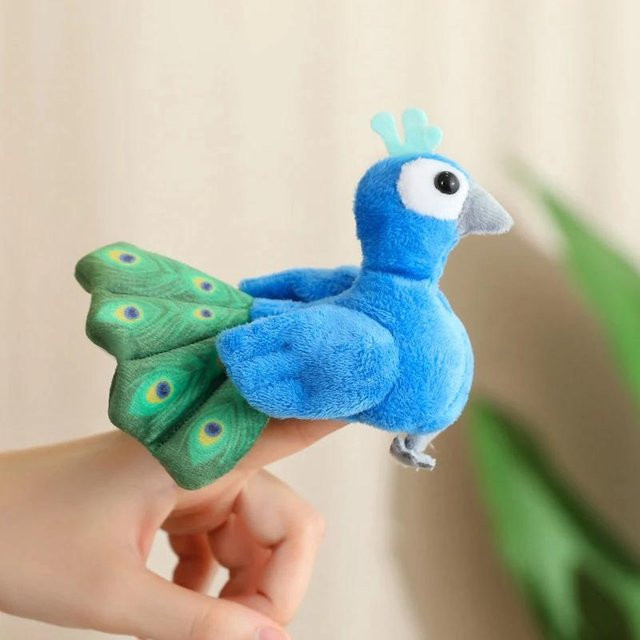 Yiran toy Fingerpuppen, Plüsch, Tiere, Meerestiere, 9cm - Bild 1