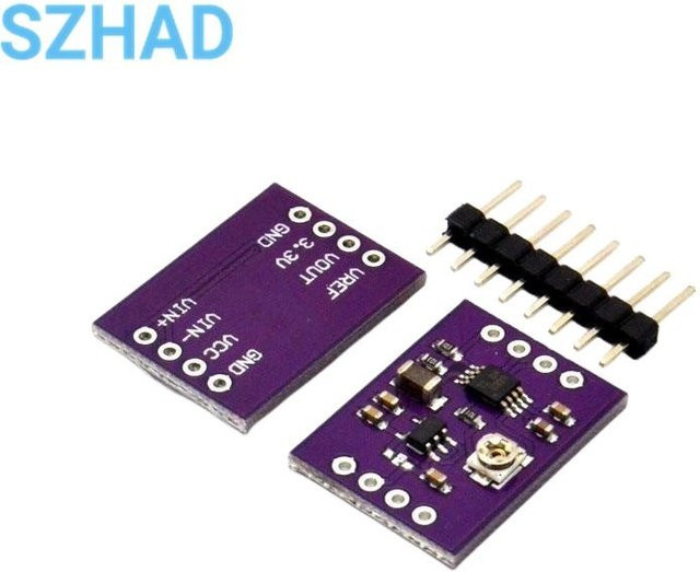 SZYTF MCU-333 INA333 Multifunktions-Drei-Operationsverstärker Präzisionsinstrumentenverstärker in Lila - Bild 1