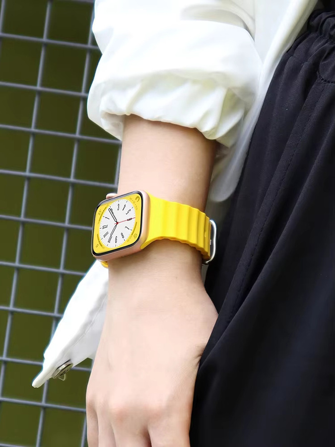 Apple Uhrenarmband Silikon, Bunt, Unisex - Bild 3
