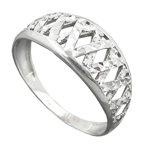 SIGO Ring 925 Silber, Diamant, 56 mm, Unisex - Bild 1