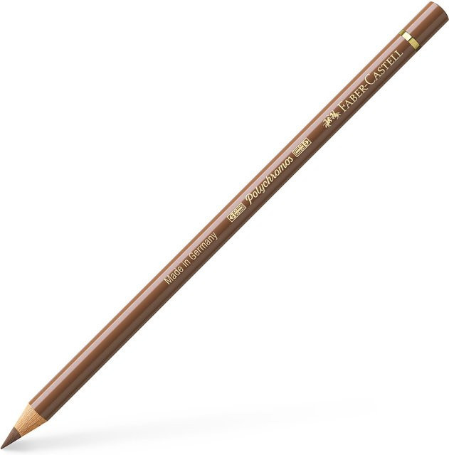 Faber Castell Polychromos Profi-Farbstift in Bister Braun - Bild 1