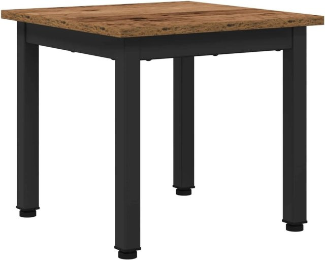 vidaXL Couchtisch aus Holzwerkstoff in Braun, modern und quadratisch, B/T/H: 40 x 40 x 36 cm - Bild 1