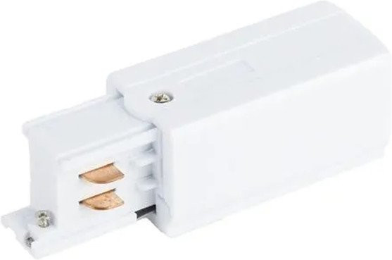 QAZQA Stromversorgung für 3-phasiges Schienensystem, Rechts, Weiß - Bild 1
