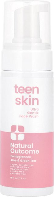 Natural Outcome TeenSkin Gesichtsreinigung Schaum, 150 ml, Aloe Vera - Bild 1