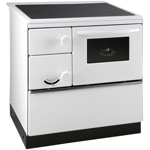 THORMA Holzherd Ökonom 75 De Luxe in Weiss aus Stahlblech mit 7 kW Leistung - Bild 2