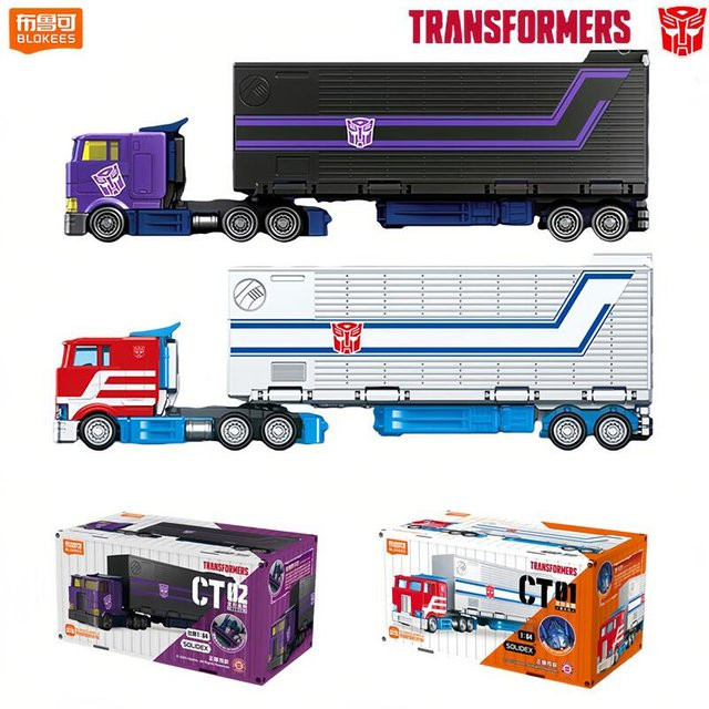 BLOKEES Transformers Optimus Prime, Actionfigur, 1:64 - Bild 1