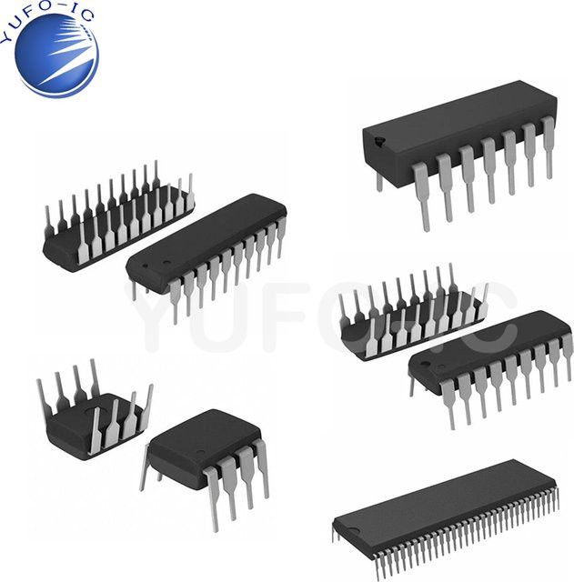 YUFO-IC integrierter Schaltkreis 74HC14 in Schwarz - Bild 1