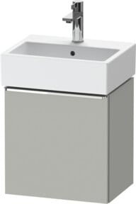 Duravit Waschtischunterschrank D-Neo in Grau Matt mit 1 Tür, Wandhängend, B/T/H: 43,4 x 32,2 x 44 cm - Bild 1