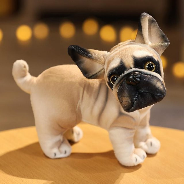 Yiran Furniture Welpenpuppen Bulldoggen Huskies, Plüschtiere, 20cm - Bild 1