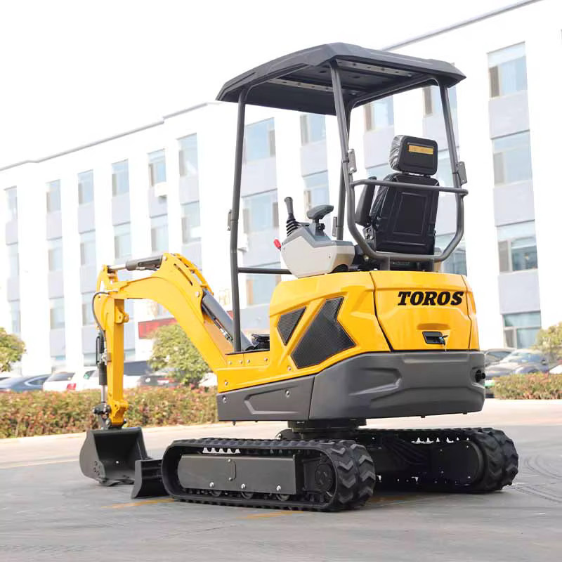 Huayee Mini-Bagger 1,8 Tonnen in Gelb für die landwirtschaftliche Nutzung - Bild 3