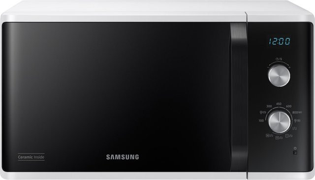 Samsung Kombi-Mikrowelle MG23K3614AW in Weiß mit 23 l Volumen und 800 W Leistung - Bild 1
