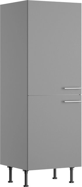 Optifit Küchen-Midischrank Mats825 in Basaltgrau, B/T/H: 60 x 58,4 x 176,6 cm - Bild 1