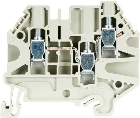 Wieland Electric 58.504.5055.0 Durchgangsklemme Schraube Grau 100 Stück - Bild 1