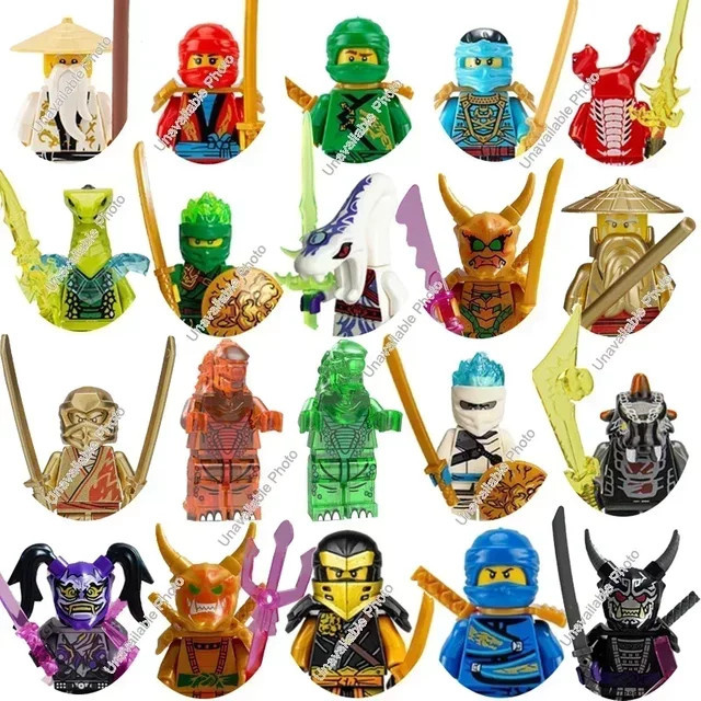 Hot Toys Ninjago Ninja-Filme Figuren, Bausteine Spielzeug - Bild 1