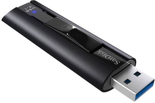 SanDisk Cruzer Extreme PRO USB-Stick 128GB Schwarz USB 3.2 Gen 2 - Bild 1