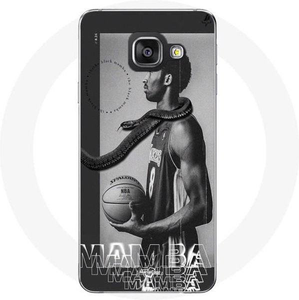 Maniacase Handyhülle für Samsung Galaxy A3 2017 NBA Kobe Bryant in Schwarz - Bild 1
