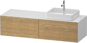 Duravit Waschtischunterschrank White Tulip in White, B/T: 160 x 55 cm - Bild 1