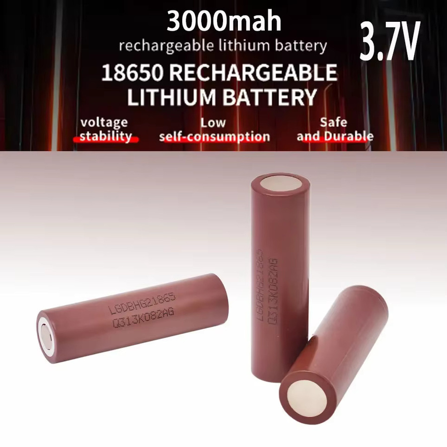 HG2 18650 Lithium-Ionen-Akku wiederaufladbar 3,7V 3000mAh mit 30A Entladestrom - Bild 2