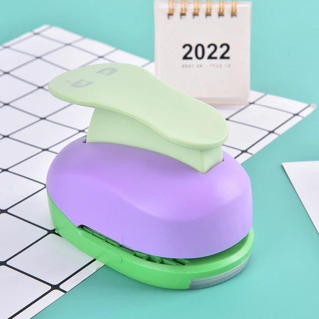 DIY Muschel Motiv Locher für Papier und Bastelarbeiten in Multicolour - Bild 1