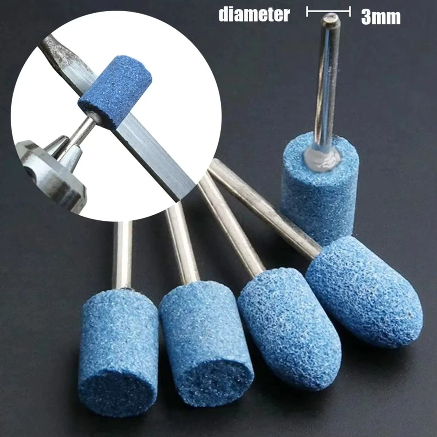 Dremel Schleif- und Polieraufsätze für Rotary Power Werkzeuge, 10 Stück, Blau und Lila - Bild 2