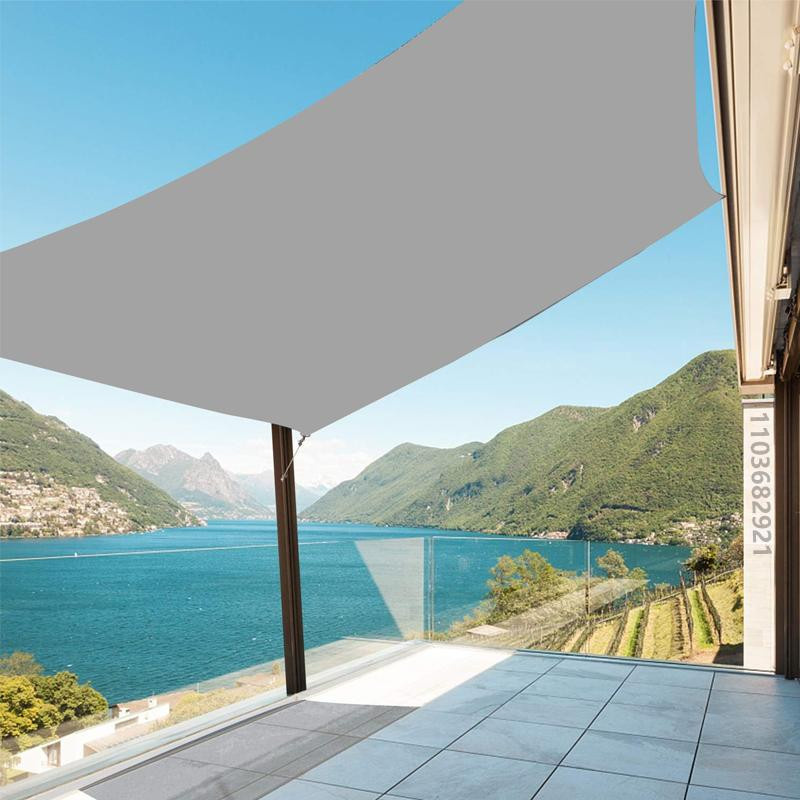 Wasserdichtes Sonnensegel von Simplistic Living Home in See-Blau aus Oxford-Gewebe, B/B/H: 300 x 300 cm - Bild 4