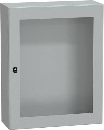 Schneider Electric PanelSeT S3DB NSYS3D10830T Schaltschrank aus Stahl in Grau, B: 80 cm, H: 100 cm, T: 30 cm - Bild 1