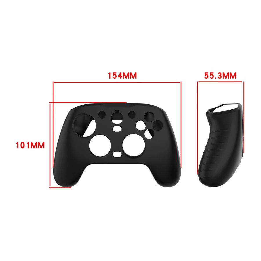 GameSir Silikon-Schutzhülle für G7 Pro und G7 SE Controller in Schwarz - Bild 4