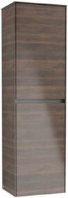 Villeroy & Boch Hochschrank Collaro mit Glastüren in Ariz. Oak, B/T/H: 45,4 x 34,9 x 153,8 cm - Bild 1