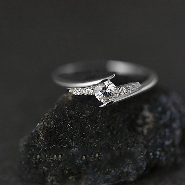 YULIN Ring, Gelbgold, Zirkonia, Damen - Bild 1