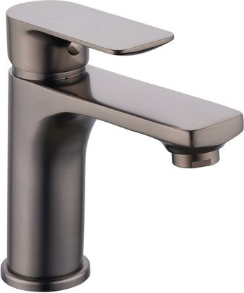 WELLWATER Waschtisch-Einhebelmischer Bozen in Graphit und Silber, Höhe: 15,24 cm - Bild 1