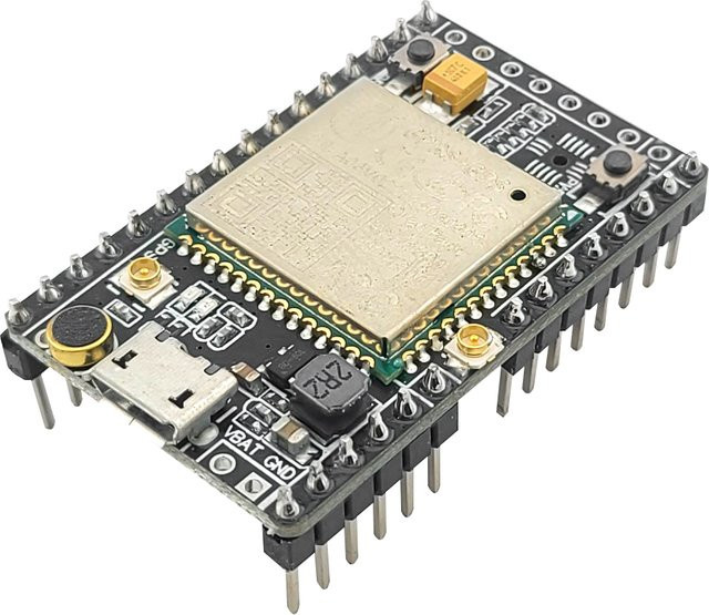 Pudding A9G Development Board Modul mit GPS BDS Dual-Mode Positionierung, GPRS GSM und ADC SPI Schnittstelle, Schwarz - Bild 1