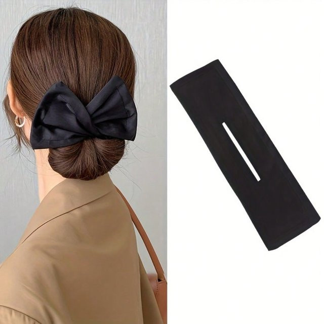 MTMA Haarschmuck Schleife, schwarz, Damen - Bild 1