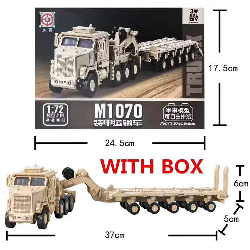 M-Track Kreative Militärserie Gepanzertes Transportfahrzeug, 1:72, Grün/Gelb, ab 3 Jahren - Bild 4