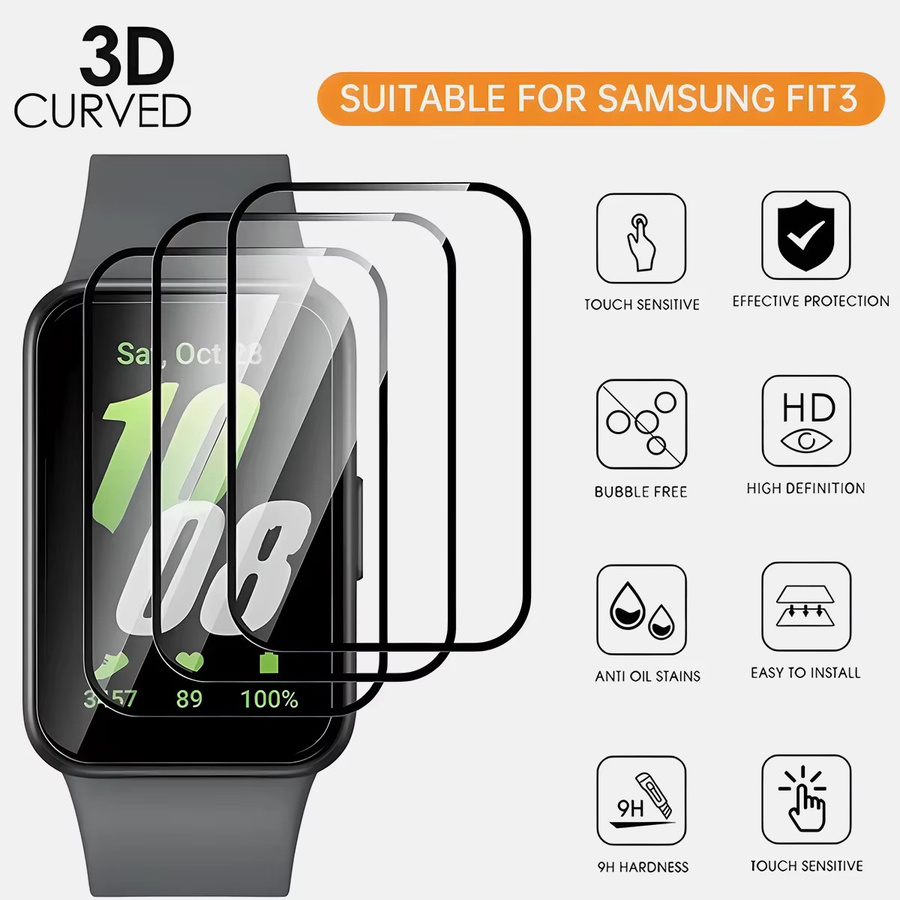 OAKCHARM Displayschutzfolie für Samsung Galaxy Fit 3, transparent, Silikon - Bild 2