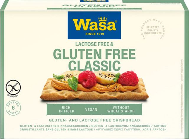 Wasa Knäckebrot Classic Glutenfrei & Laktosefrei 240 g - Bild 1